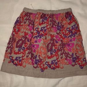 Peek Kids Embroidered Skirt